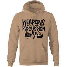 Load image into Gallery viewer, Weapons of mass percussion - Pocket Hoodie Sweatshirt