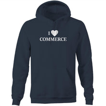 Load image into Gallery viewer, I love commerce - Pocket Hoodie Sweatshirt