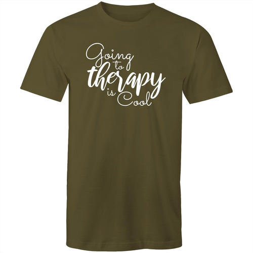 Going to therapy is cool