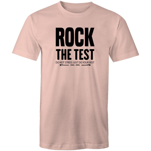 Rock the test. Do not stress just do your best