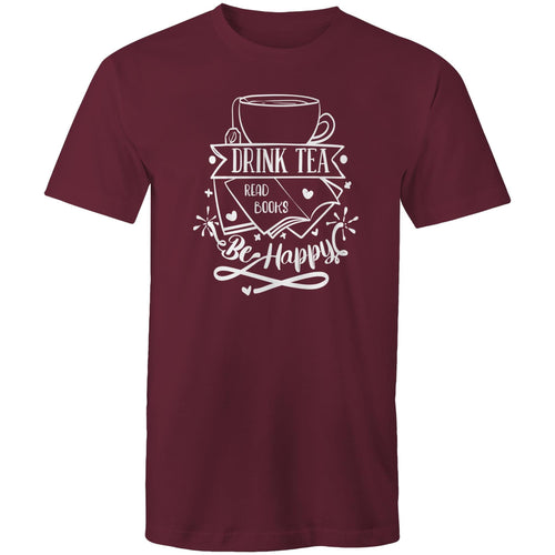 Drink tea, read books, be happy