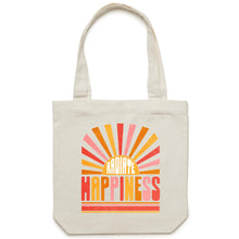 Load image into Gallery viewer, Radiate happiness - Canvas Tote Bag