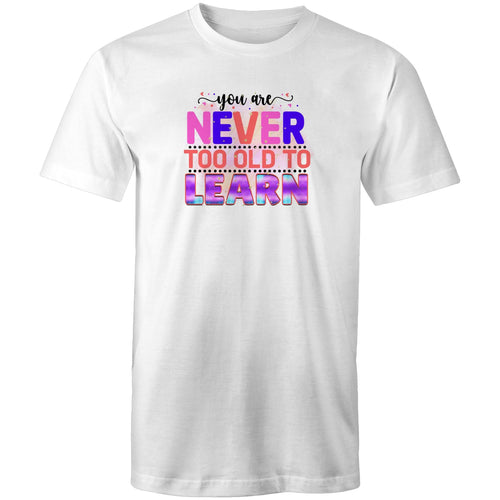 You are never too old to learn
