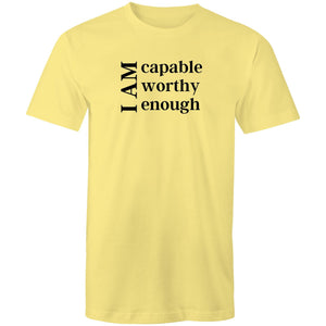 I am capable worthy enough