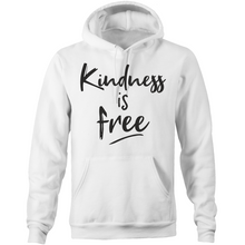 Load image into Gallery viewer, Kindness is free - Pocket Hoodie Sweatshirt