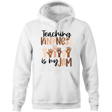 Load image into Gallery viewer, Teaching kindness is my jam - Pocket Hoodie Sweatshirt