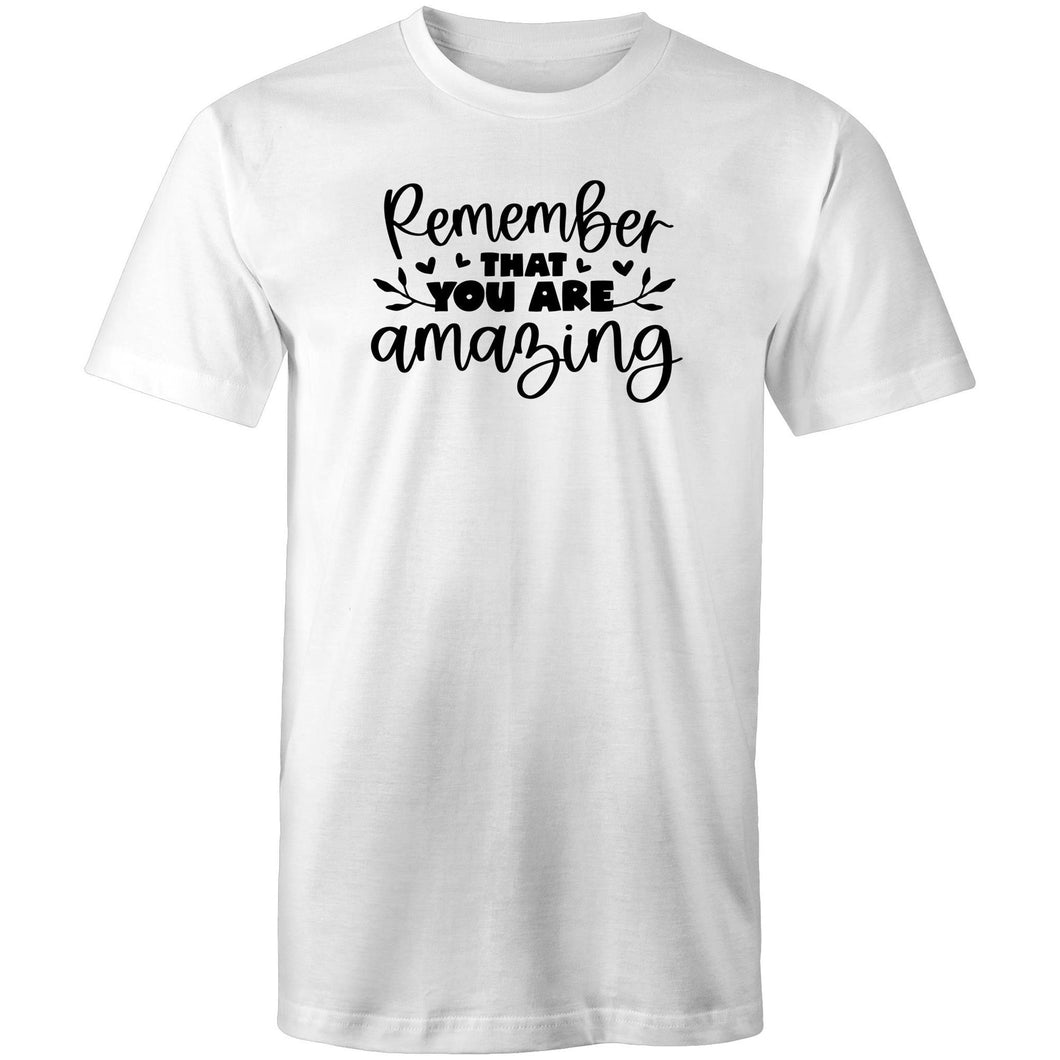 Remember that you are amazing