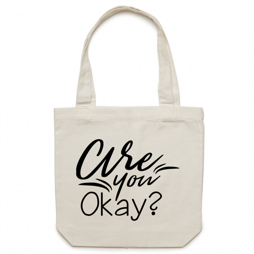 Are you okay? - Canvas Tote Bag