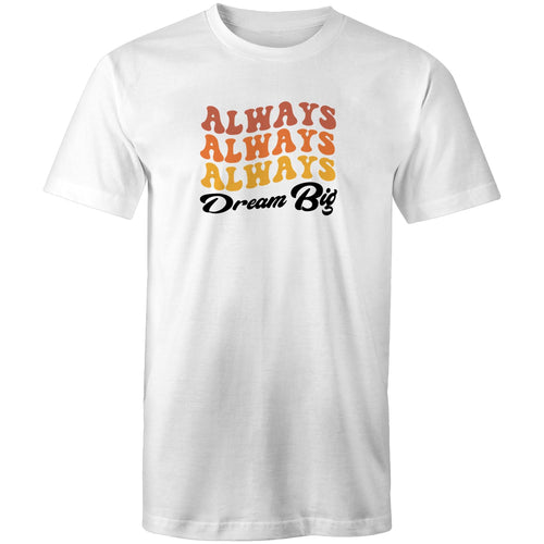 Always, always, always dream big