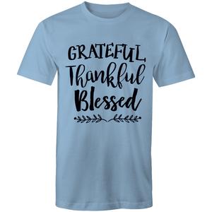 Grateful, thankful, blessed