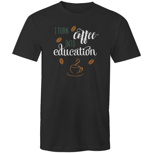 I turn coffee into education