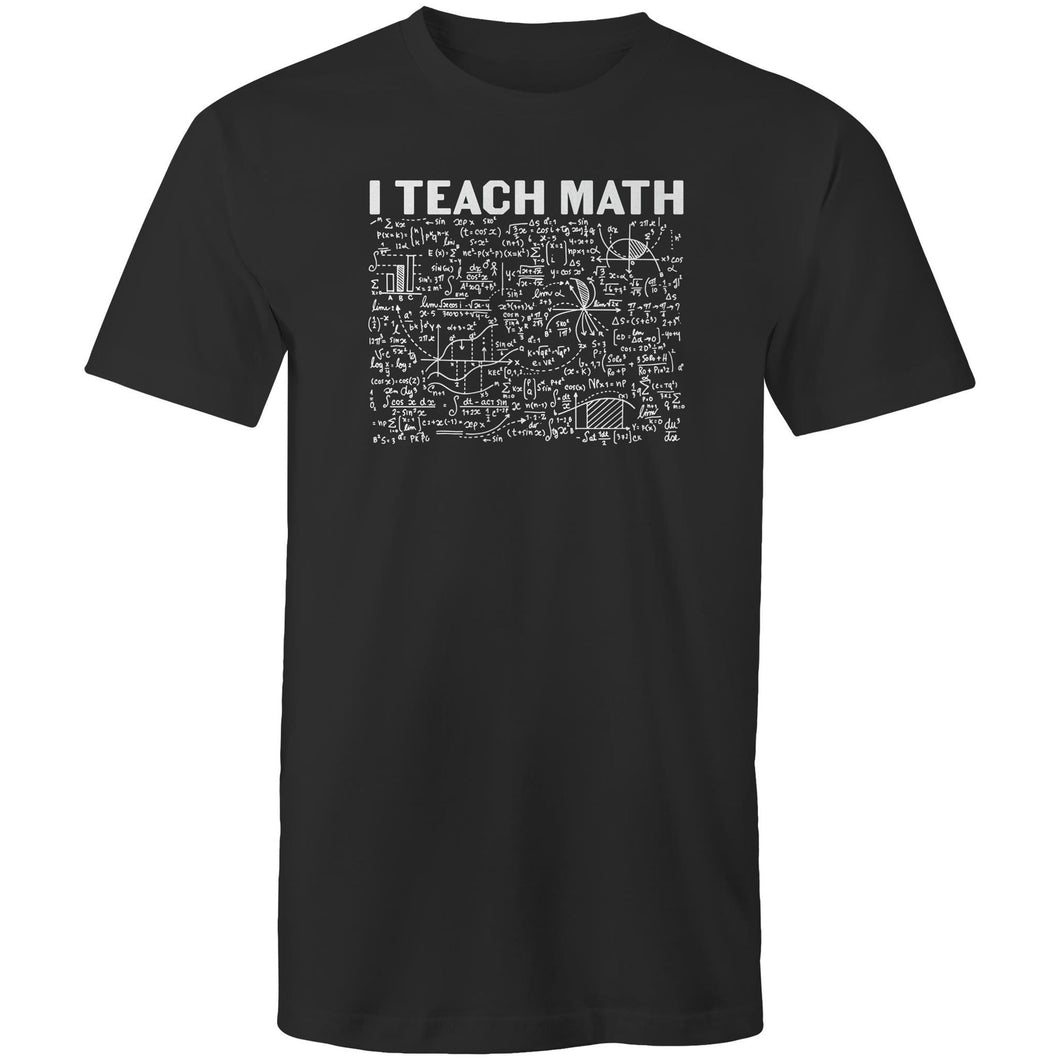 I teach math
