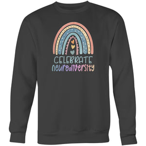 Celebrate neurodiversity - Crew Sweatshirt