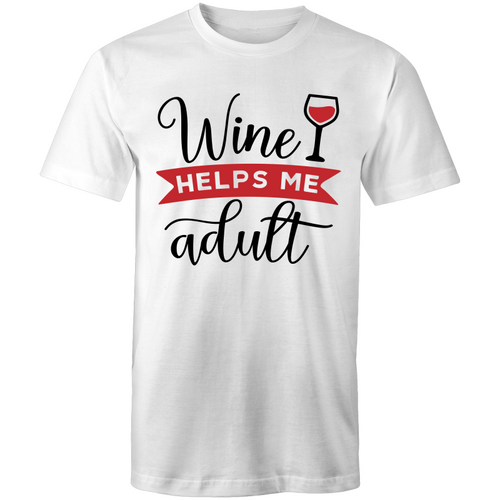 Wine helps me adult