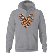 Load image into Gallery viewer, Diverse hearts - Pocket Hoodie Sweatshirt