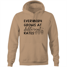 Load image into Gallery viewer, Everybody grows at different rates - Pocket Hoodie Sweatshirt