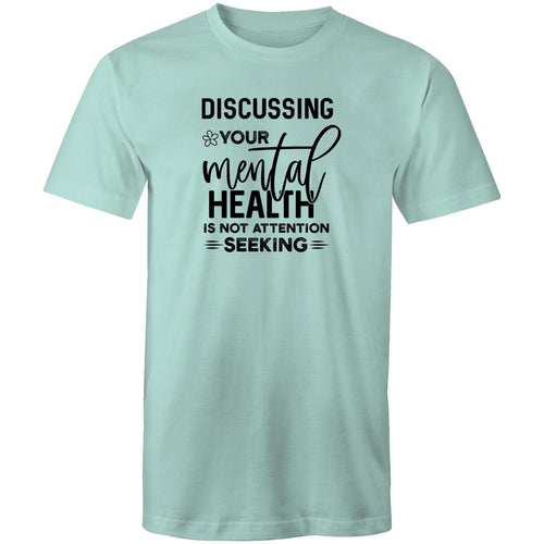 Discussing your mental health is not attention seeking