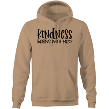 Load image into Gallery viewer, Kindness begins with me - Pocket Hoodie Sweatshirt