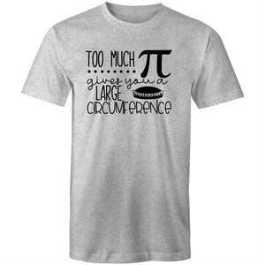 Too much PI gives you a large circumference