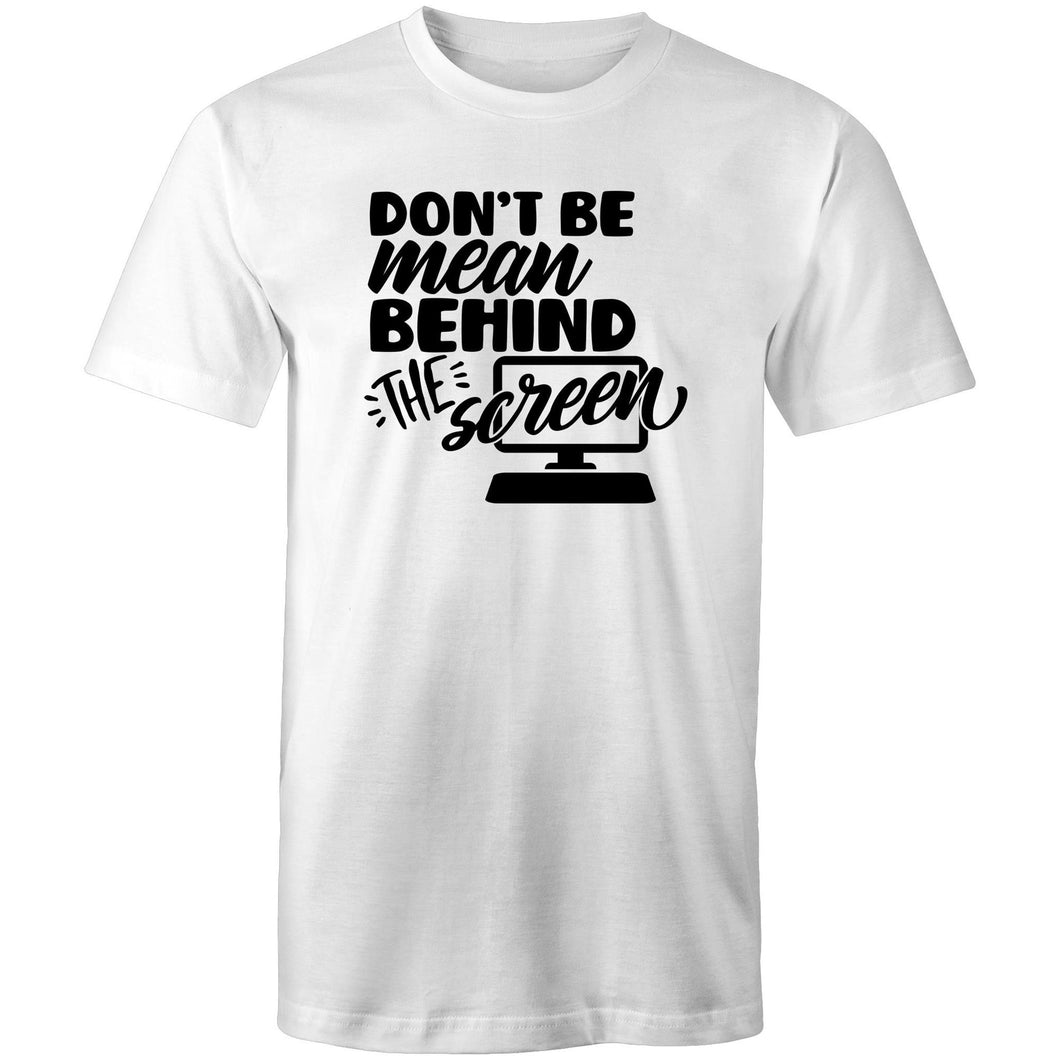 Don't be mean behind the screen