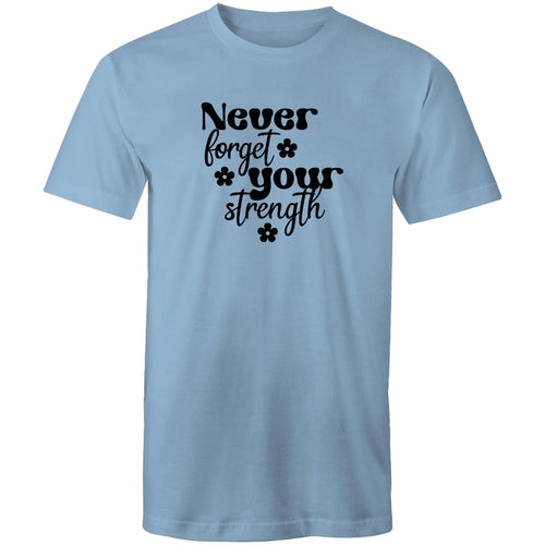 Never forget your strength