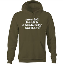 Load image into Gallery viewer, Mental health absolutely matters - Pocket Hoodie Sweatshirt