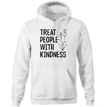 Load image into Gallery viewer, Treat people with kindness - Pocket Hoodie Sweatshirt