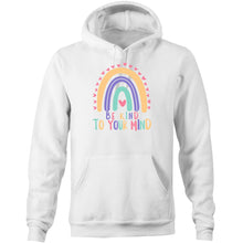 Load image into Gallery viewer, Be kind to your mind - Pocket Hoodie Sweatshirt