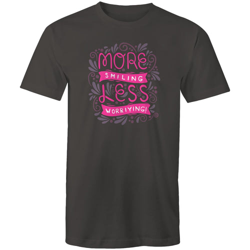 More smiling less worrying!