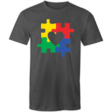 Load image into Gallery viewer, Autism puzzle heart