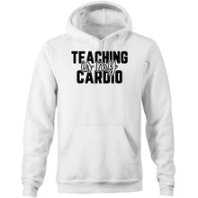 Load image into Gallery viewer, Teaching is my cardio - Pocket Hoodie Sweatshirt