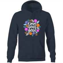 Load image into Gallery viewer, Love yourself - Pocket Hoodie Sweatshirt