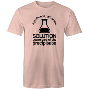 If you're not part of the solution you're part of the precipitate