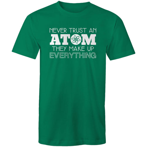 Never trust an atom they make up everything