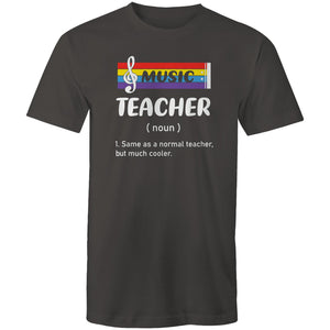 Music teacher (noun) 1. same as a normal teacher but, much cooler.