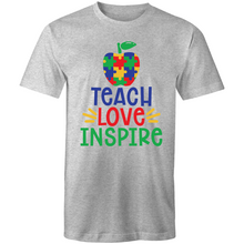 Load image into Gallery viewer, Teach love inspire - puzzle pieces