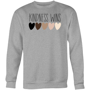 Kindness wins - Crew Sweatshirt