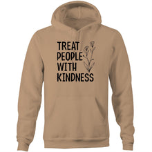 Load image into Gallery viewer, Treat people with kindness - Pocket Hoodie Sweatshirt