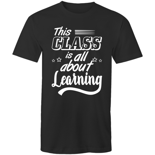 This class is all about learning