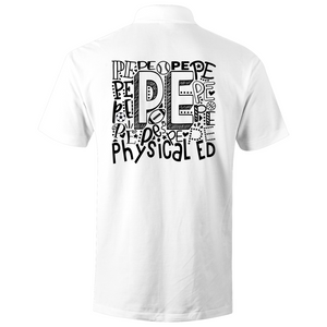 PE - Physical Education - S/S Polo Shirt (Design on back of polo shirt)