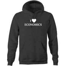 Load image into Gallery viewer, I love economics - Pocket Hoodie Sweatshirt