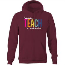 Load image into Gallery viewer, Love Teach Inspire - Pocket Hoodie Sweatshirt