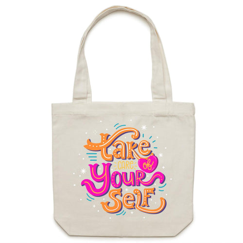 Take care of yourself - Canvas Tote Bag