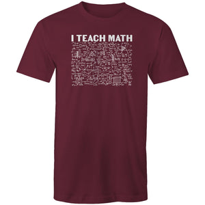I teach math