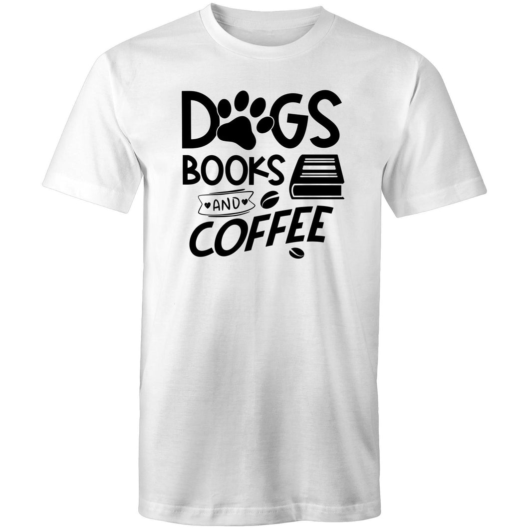 Dogs books and coffee