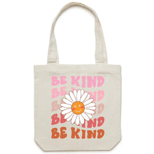 Load image into Gallery viewer, Be kind - Canvas Tote Bag