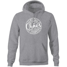 Load image into Gallery viewer, Some call it chaos we call it learning - Pocket Hoodie Sweatshirt