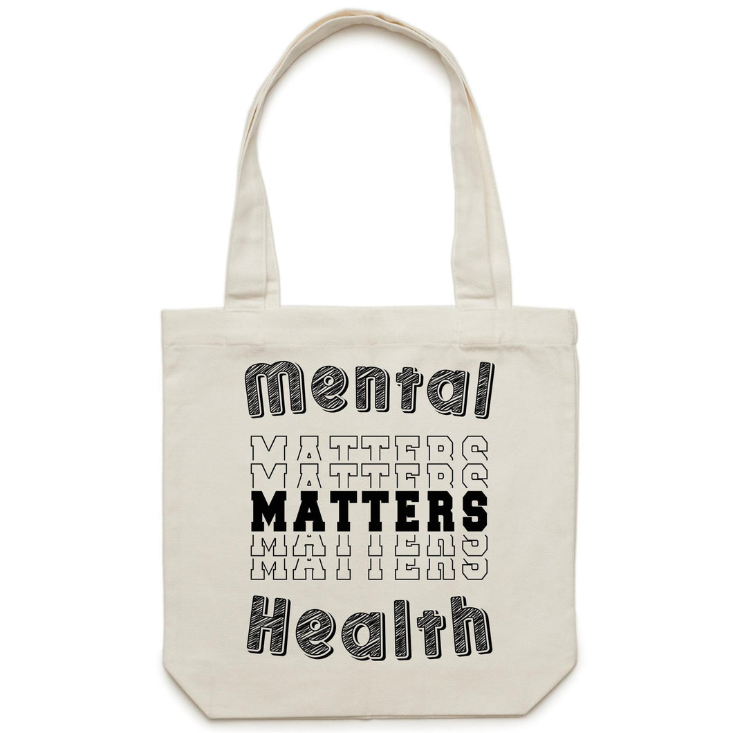 Mental health matters - Canvas Tote Bag