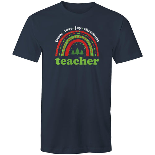 Teacher - Peace Love Joy Christmas