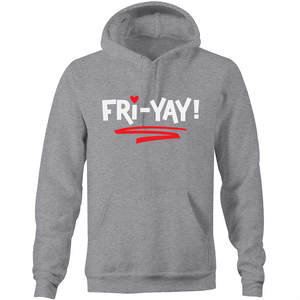 Fri-yay - Pocket Hoodie Sweatshirt